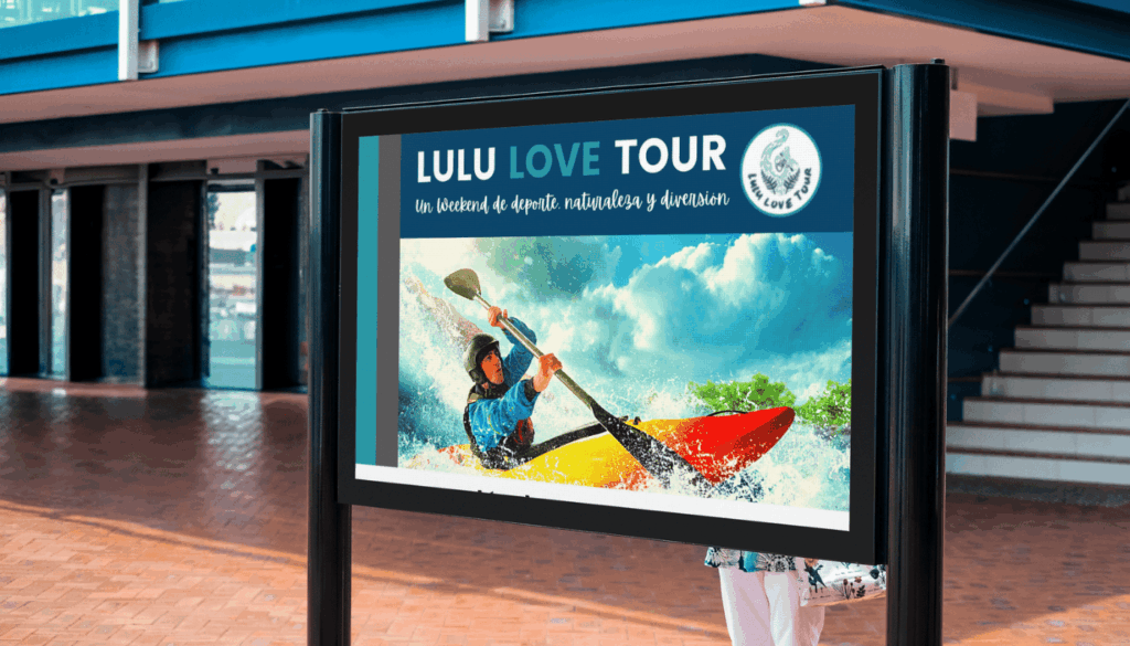 Diseño Exclusivo Dossier de Patrocinio 5 LULU LOVE TOUR