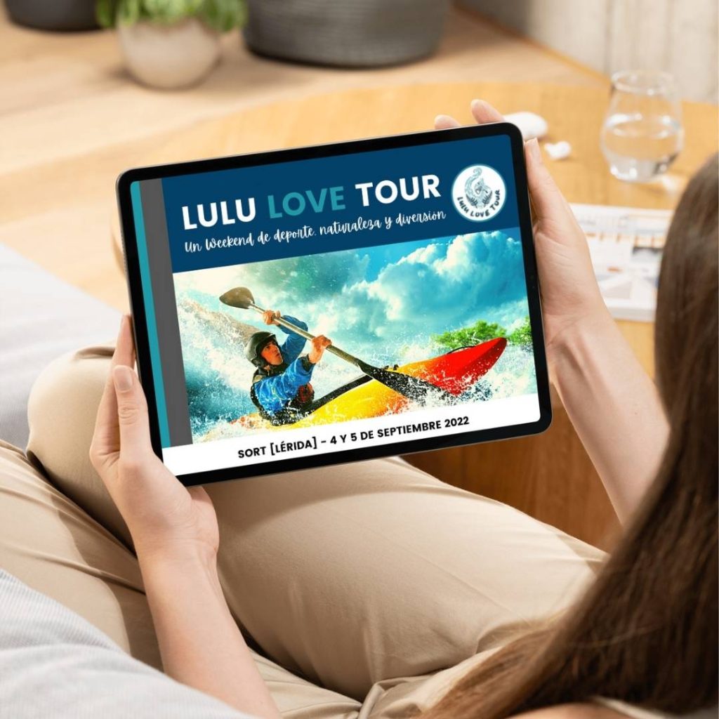 Diseño de Dossier de Patrocinio Personalizado 5 Lulu Love Tour