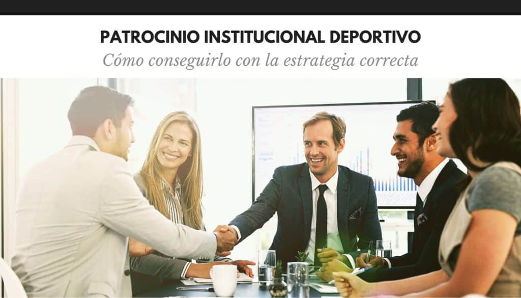Patrocinio institucional deportivo