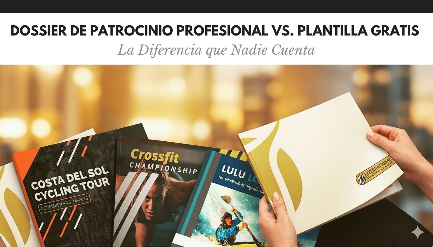Dossier de Patrocinio Profesional vs. Plantilla Gratis: La Diferencia que Nadie Cuenta 2 Dossier de Patrocinio Profesional