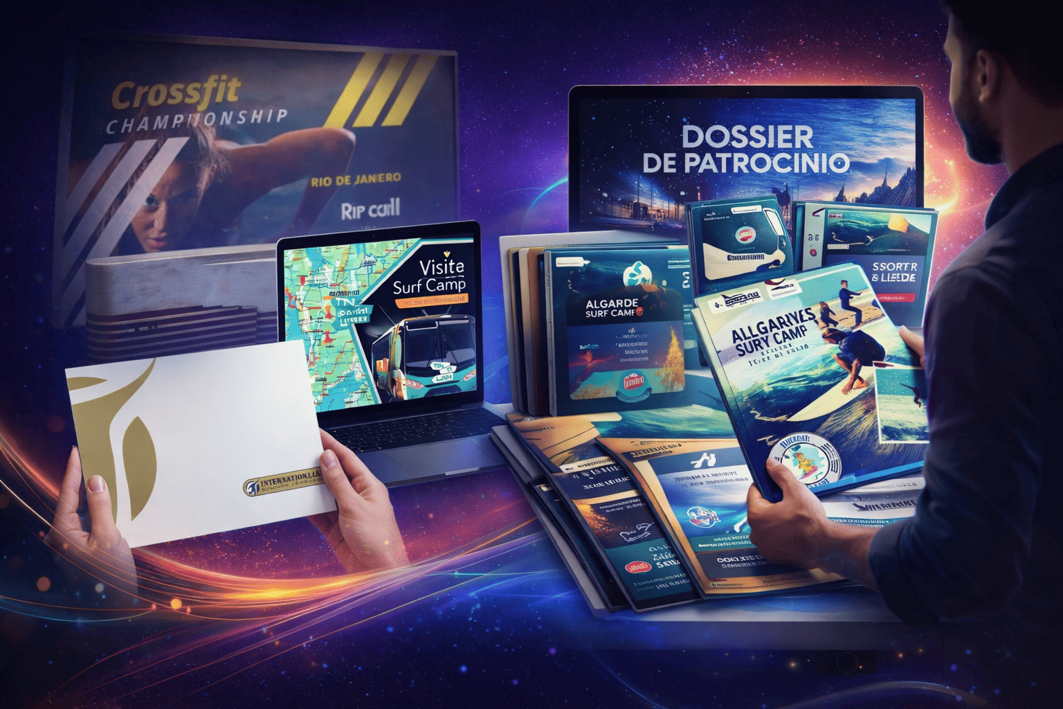 Diseño dossier de patrocinio